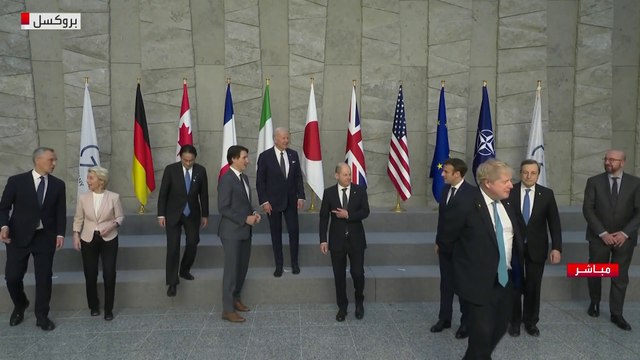 صور تذكارية لزعماء قادة مجموعة السبع قبل انطلاق القمة