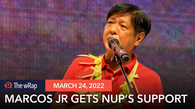 NUP endorses Marcos Jr’s presidential bid
