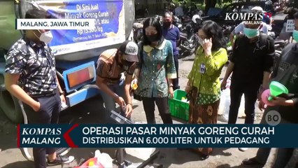 Télécharger la video: Operasi Pasar Minyak Goreng Curah, Sediakan 6.000 Liter Untuk Pedagang Migor