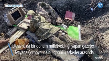 Ukraynalı Gazeteci ve Eski Milletvekili Ülkesi İçin Cephede