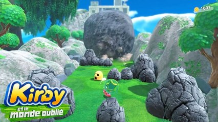 Pierres qui roulent Kirby et le monde oublié : Waddle, souche, chemin parallèle... ne rien louper