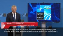 Los líderes de la OTAN pactan equipar a Ucrania contra ataques químicos