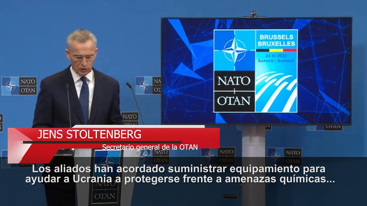Los líderes de la OTAN pactan equipar a Ucrania...