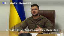 Zelensky accuse la Russie d'utiliser des bombes au phosphore en Ukraine