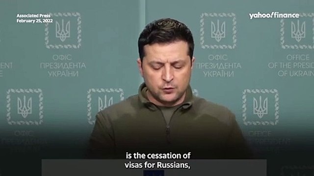 Ukrainian President Zelenskyy asks for meeting with Vladimir Putin