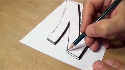 cool 3d drawings easy