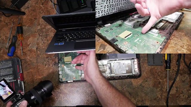 ASUS Vivobook X540 Series Disassembly, SSD Upgrade; RAM, CPU, Motherboard, Battery - Jody Bruchon