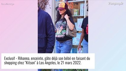 Rihanna, enceinte : craquante en robe et baskets avec A$AP Rocky, derniers achats avant l'accouchement