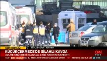SON DAKİKA :Küçükçekmece Adliyesi önünde silahlı kavga: 3 ölü 4 yaralı