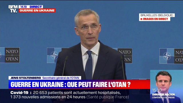 Jens Stoltenberg confirme la présence de 40.000 soldats de l'OTAN sur le flanc est