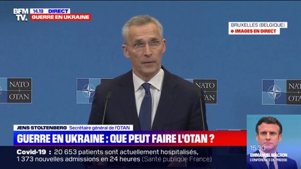 Jens Stoltenberg confirme la présence de 40.000 soldats de l'OTAN "sur le flanc est"