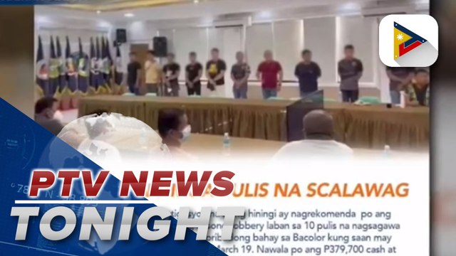 10 Pampanga cops relieved after being accused of robbery by several cockfighting enthusiasts