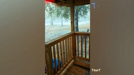 Elle échappe de peu à la foudre en filmant l’orage