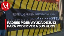 Padres de familia solicitan que se les permita ver a sus hijos tras divorcio