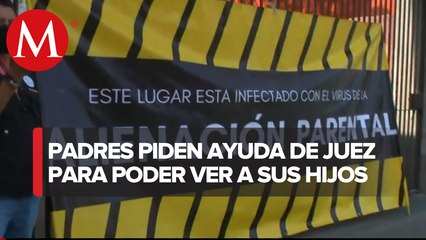 Padres de familia solicitan que se les permita ver a sus hijos tras divorcio
