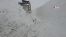 Siirt'te kar yağışı nedeniyle 53 köy yoluna ulaşım sağlanamıyor