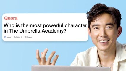 Umbrella Academy's Justin H. Min Replies to Fans on the Internet | Actually Me | GQ