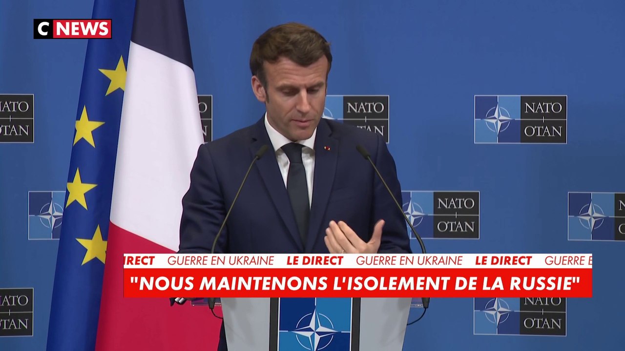 Emmanuel Macron sur les millions de réfugiés ukrainiens : «C'est l'un des plus grands défis que l'UE a à vivre depuis la fin de la Seconde Guerre mondiale»