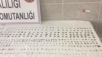 Tarihi eserleri sosyal medya üzerinden satmak isterken yakalandılar