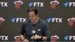 Erik Spoelstra after Wednesday's loss to the Warriors