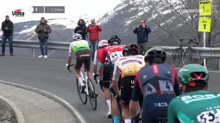 Quintana a bien tenté mais Almeida était le plus fort : l'arrivée de la 4e étape