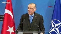 Cumhurbaşkanı Erdoğan, NATO Liderler Zirvesi toplantısı sonrası açıklamalarda bulundu