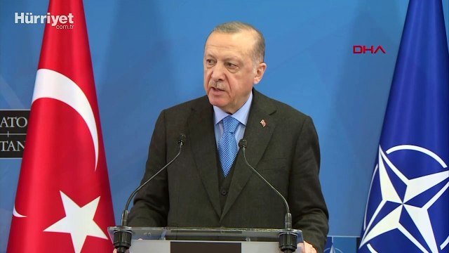 Cumhurbaşkanı Erdoğan, NATO Liderler Zirvesi toplantısı sonrası açıklamalarda bulundu
