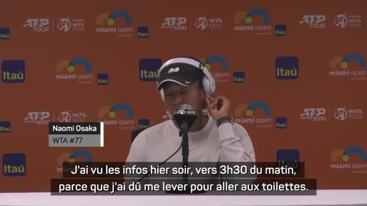 WTA - Osaka sur Barty : "Cool de partir au sommet"