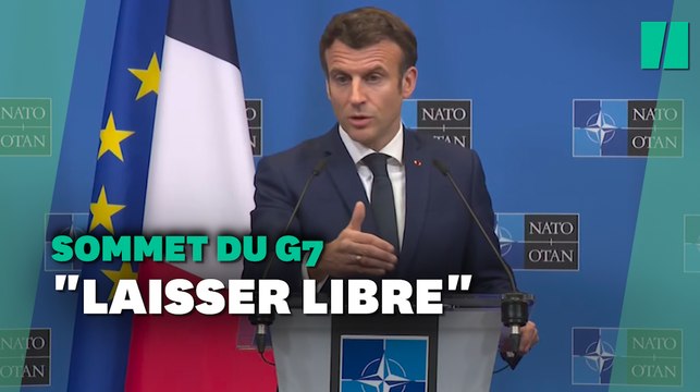 Guerre en Ukraine: Macron laisse libres les entreprises françaises en Russie