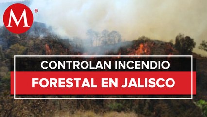 Controlan incendio en bosque La Primavera; sigue alerta atmosférica