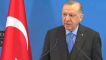 Son Dakika: Cumhurbaşkanı Erdoğan, NATO Liderler Zirvesi'ne damga vuran ambargo tepkisi: Hiçbir makul açıklaması yok