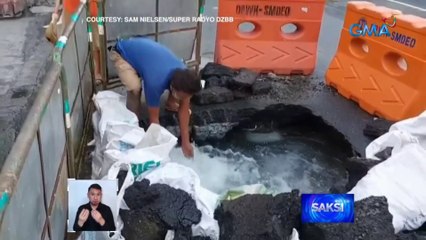 Milyon-milyong litro ng tubig, nasasayang kada araw dahil sa tagas | Saksi