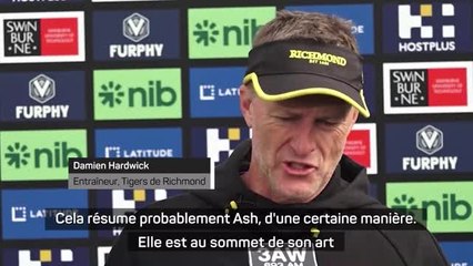 WTA - Le coach des Richmond Tigers a une idée pour Barty : "Ash serait une star absolue en AFL"