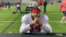Ohio State Defensive End Tyler Friday Discusses Spring Practice
