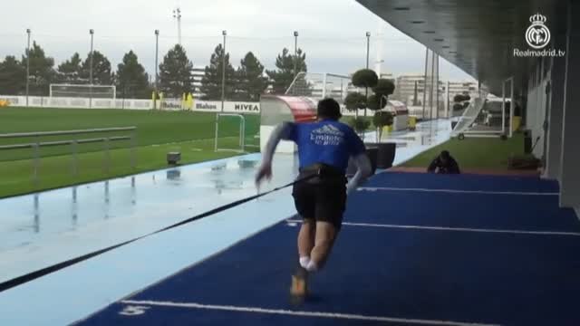 Nueva sesión de entrenamiento del Real Madrid