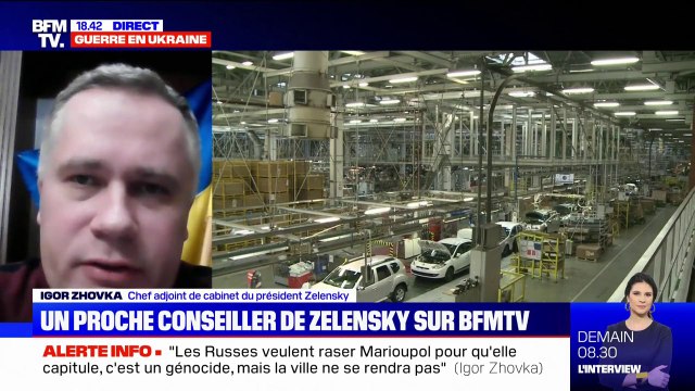Le chef adjoint de cabinet du président Zelensky appelle les entreprises françaises à cesser franchement leurs activités en Russie