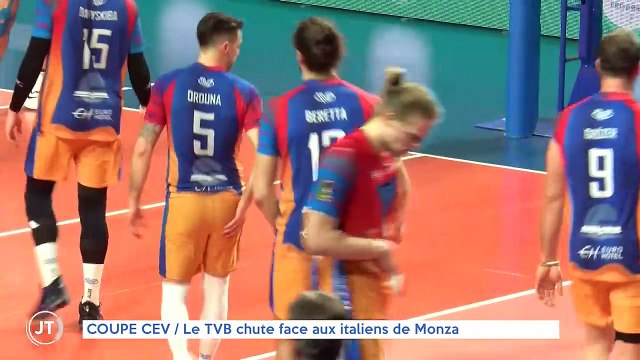 COUPE CEV / Le TVB chute face aux italiens de Monza