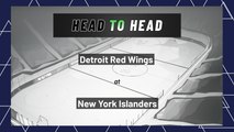 Detroit Red Wings At New York Islanders: First Period Moneyline, March 24, 2022