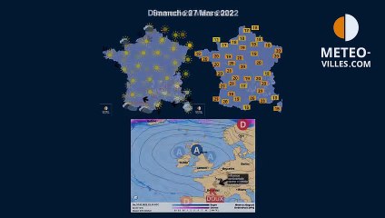 prévisions météo du jeudi 24 mars 2022