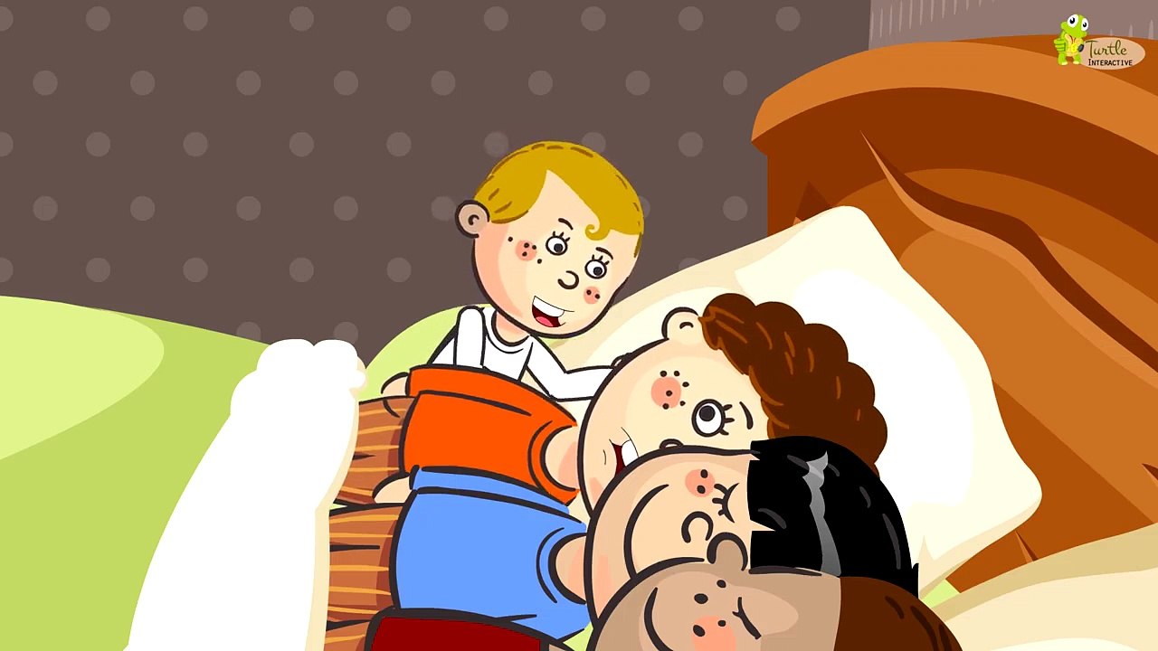 Ten in the Bed Nursery Rhyme for Kids | Learn Numbers