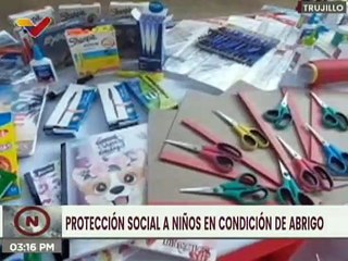 Gobernación del edo. Trujillo ofrece protección social a niños en condición de abrigo