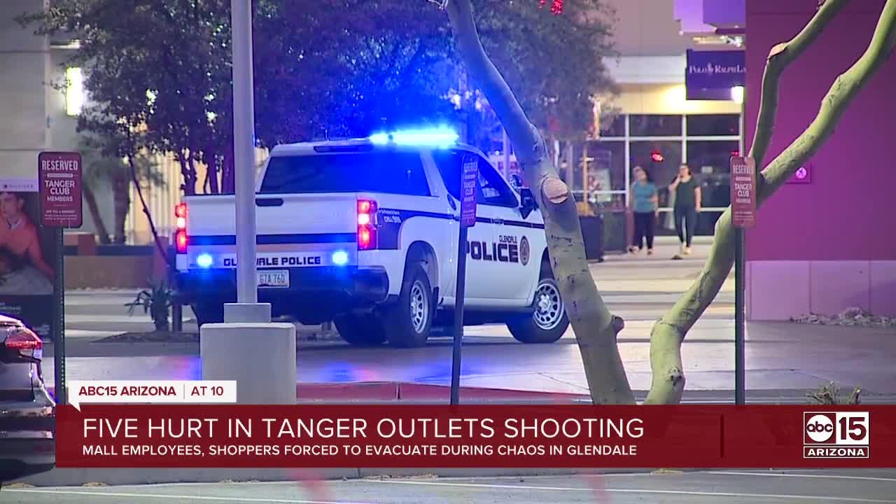 Five people shot after fight at Tanger Outlets Wednesday afternoon - video Dailymotion