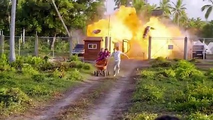 The Lost City Featurette - Wheelbarrow Escape Scene (2022)