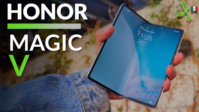 HONOR Magic V: PROBAMOS su primer smartphone PLEGABLE | Hands-on en MÉXICO