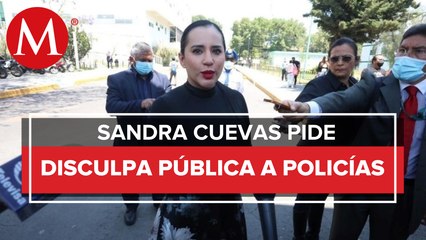 “Me disculpo, pero no reconozco hechos”: Sandra Cuevas retomará actividades