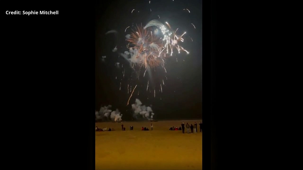 Fireworks in Margate