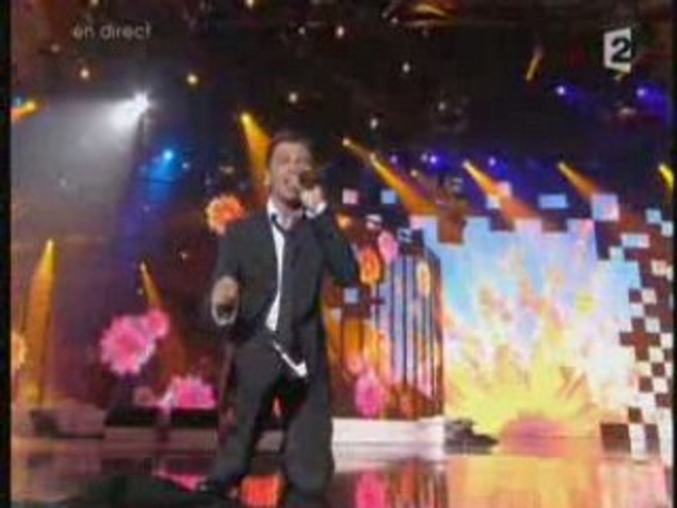 Christophe maé au victoires de la musique 2008 (p1)