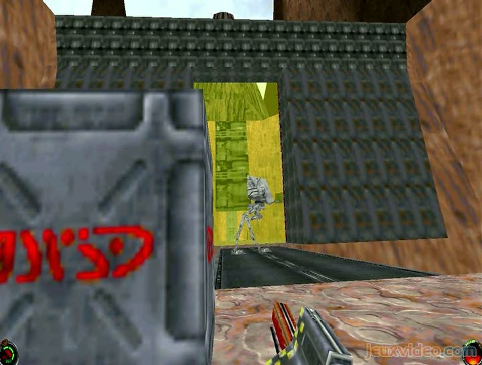 Star Wars : Jedi Knight : Dark Forces II : Combat contre un AT-ST