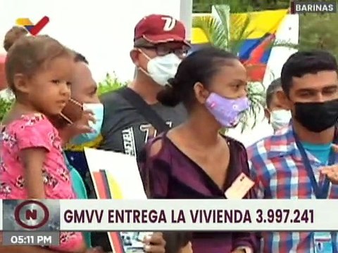 ‌GMVV entrega 40 viviendas a familias del Urbanismo Virgen de La Guadalupe en Barinas