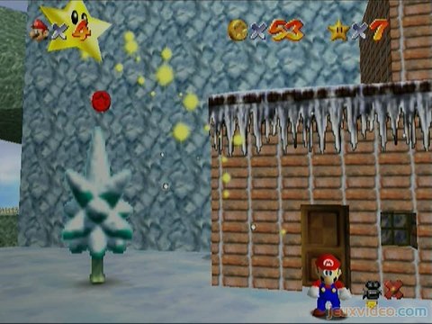 Super Mario 64 : Glissade sur glace